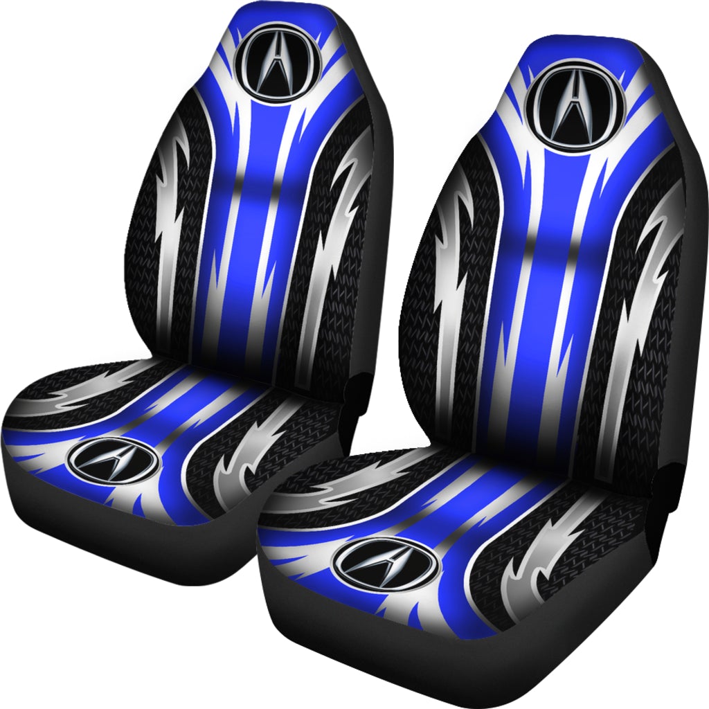 2 Front Acura Seat Covers Blue - Famjoys 2 Front Acura Seat Covers Blue - Famjoys