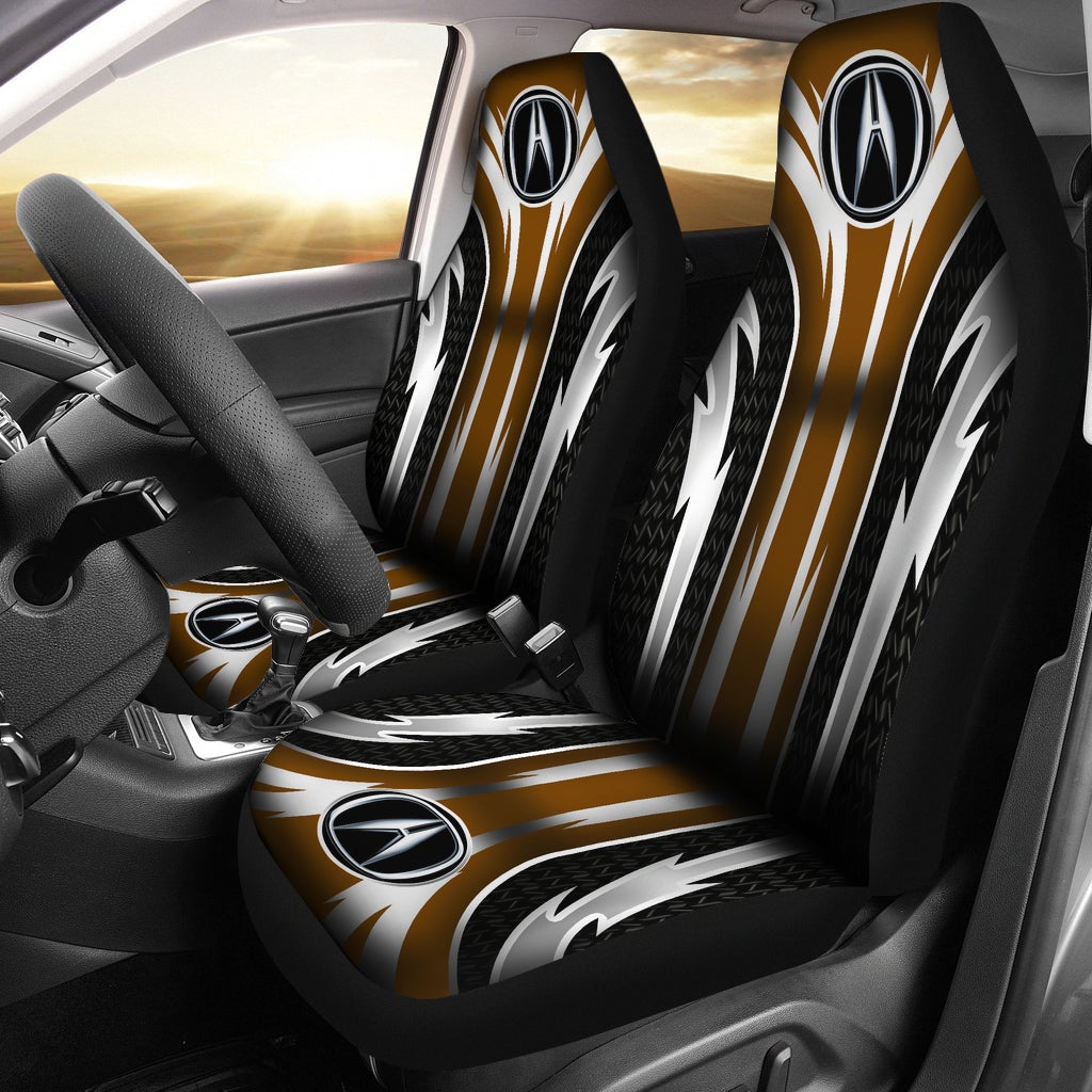 2 Front Acura Seat Covers Brown - Famjoys 2 Front Acura Seat Covers Brown - Famjoys