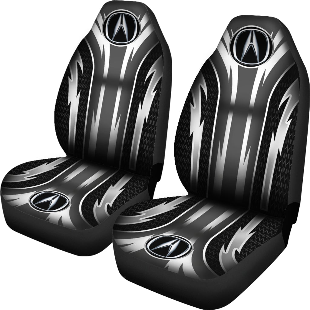 2 Front Acura Seat Covers Grey - Famjoys 2 Front Acura Seat Covers Grey - Famjoys