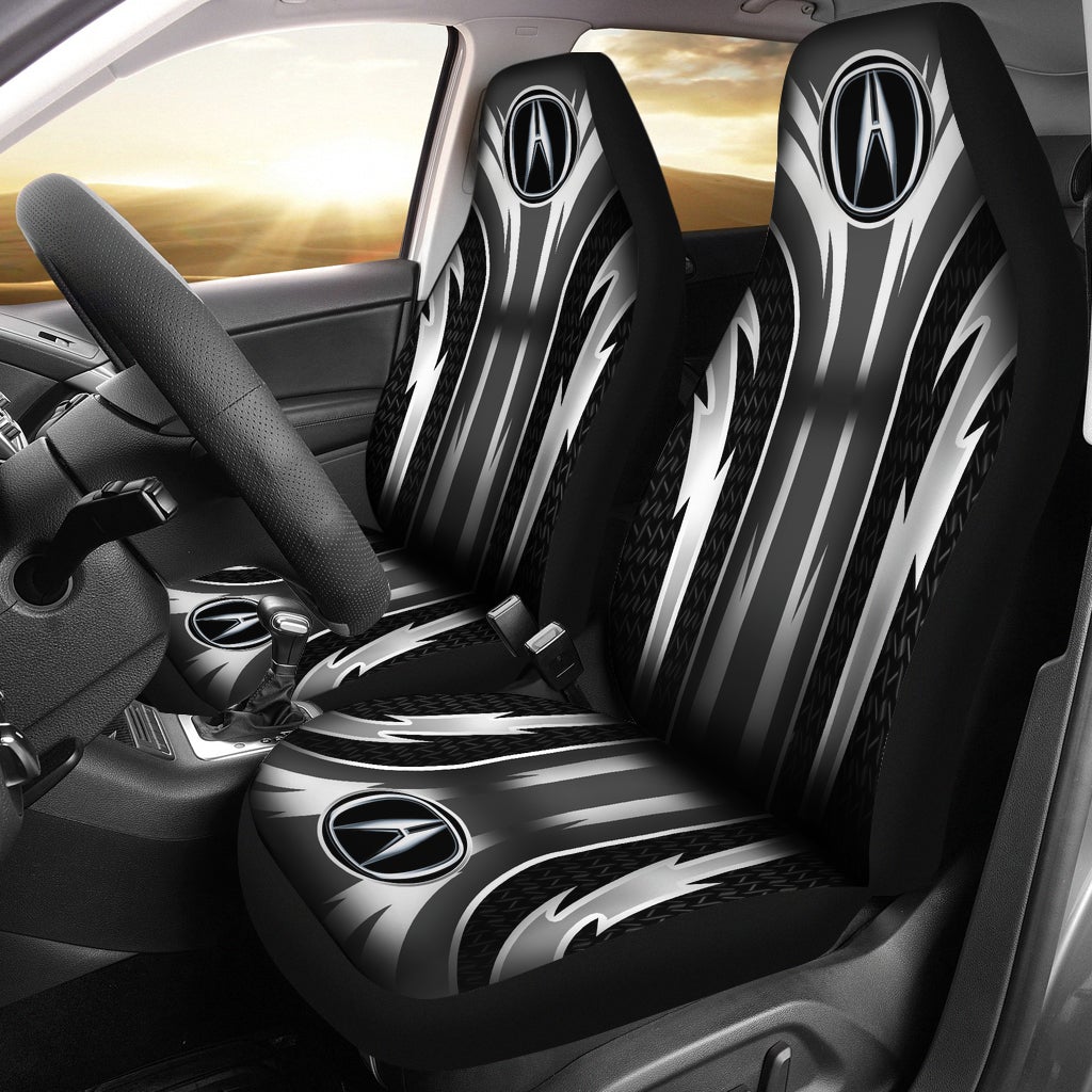 2 Front Acura Seat Covers Grey - Famjoys 2 Front Acura Seat Covers Grey - Famjoys