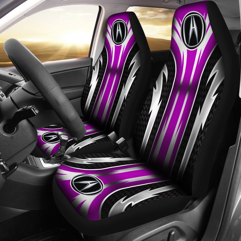 2 Front Acura Seat Covers Pink - Famjoys 2 Front Acura Seat Covers Pink - Famjoys