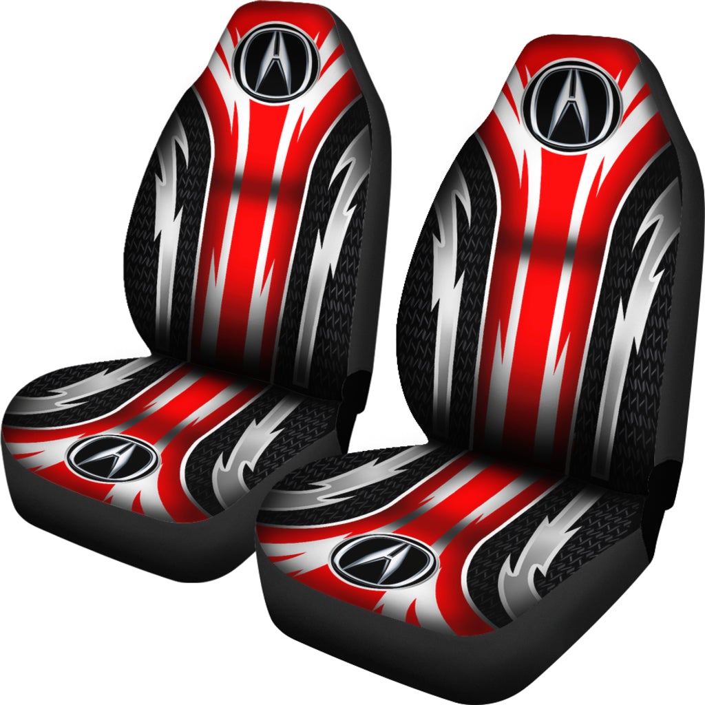 2 Front Acura Seat Covers Red - Famjoys 2 Front Acura Seat Covers Red - Famjoys