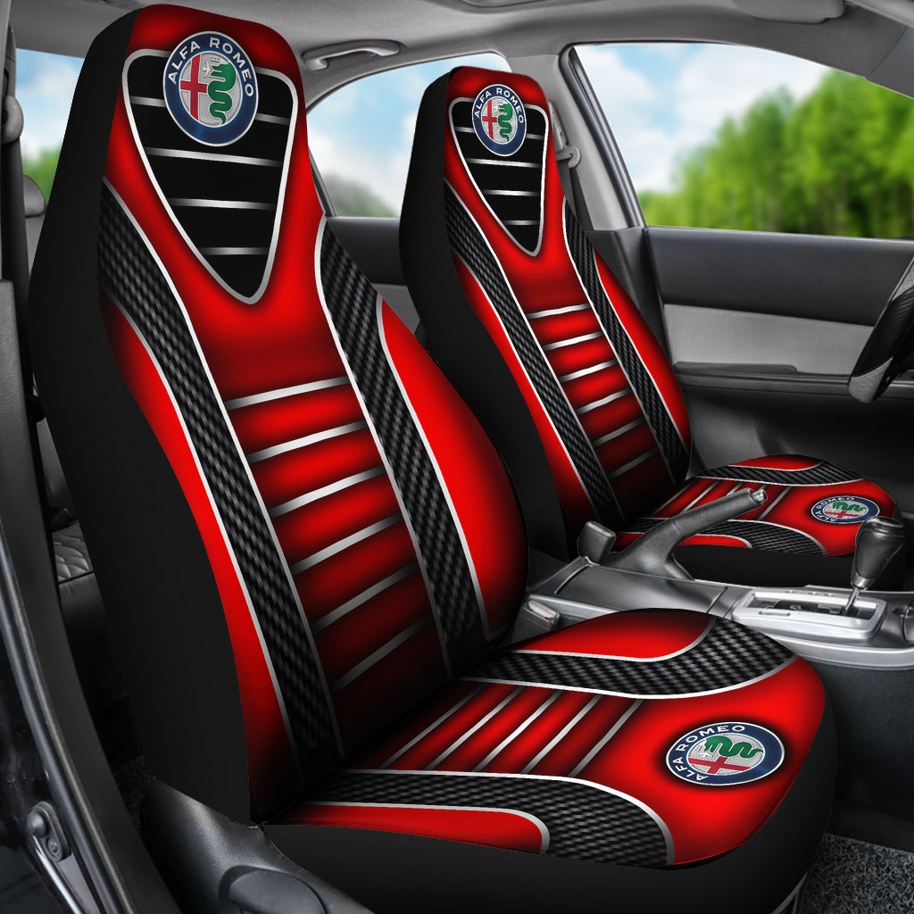 2 Front Alfa Romeo Seat Covers - Famjoys 2 Front Alfa Romeo Seat Covers - Famjoys