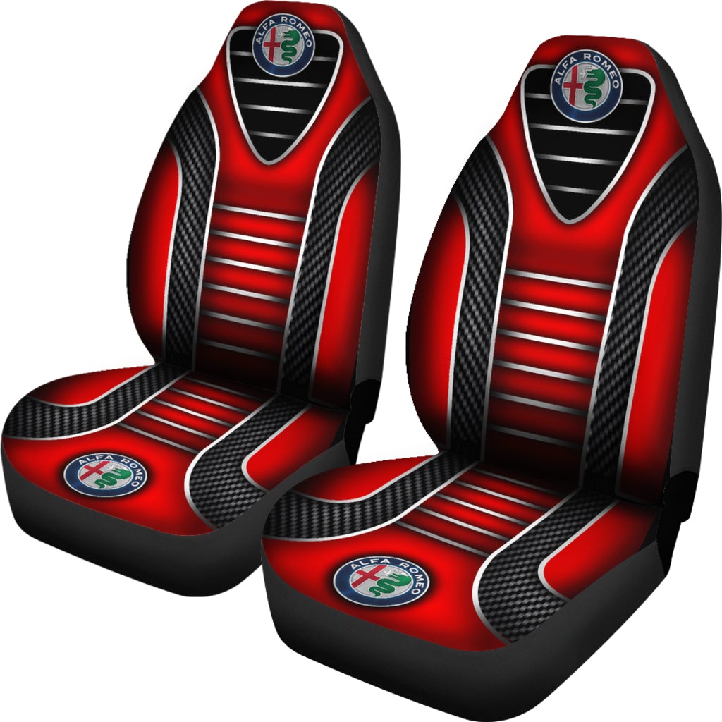 2 Front Alfa Romeo Seat Covers - Famjoys 2 Front Alfa Romeo Seat Covers - Famjoys
