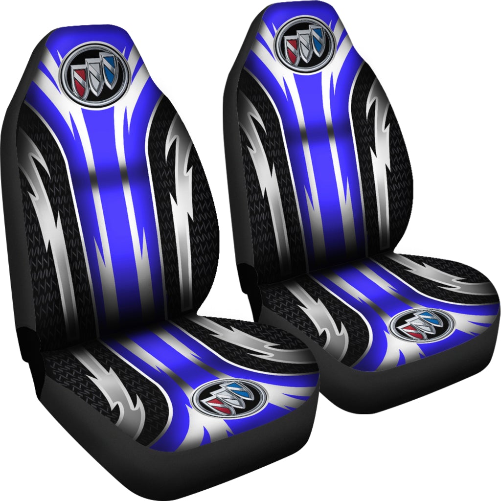2 Front Buick Seat Covers Blue - Famjoys 2 Front Buick Seat Covers Blue - Famjoys