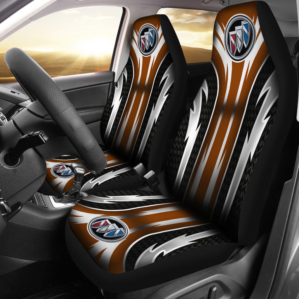 2 Front Buick Seat Covers Brown - Famjoys 2 Front Buick Seat Covers Brown - Famjoys