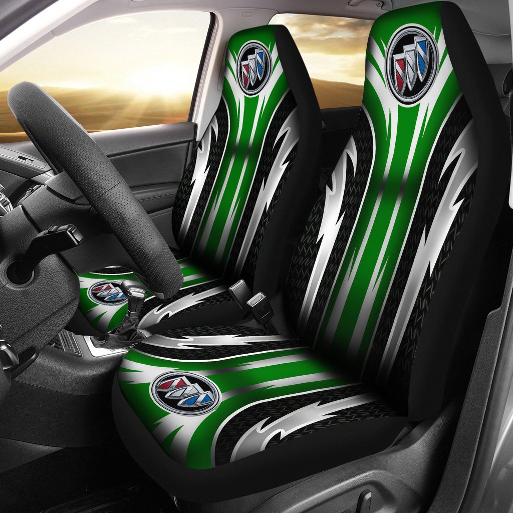2 Front Buick Seat Covers Green - Famjoys 2 Front Buick Seat Covers Green - Famjoys