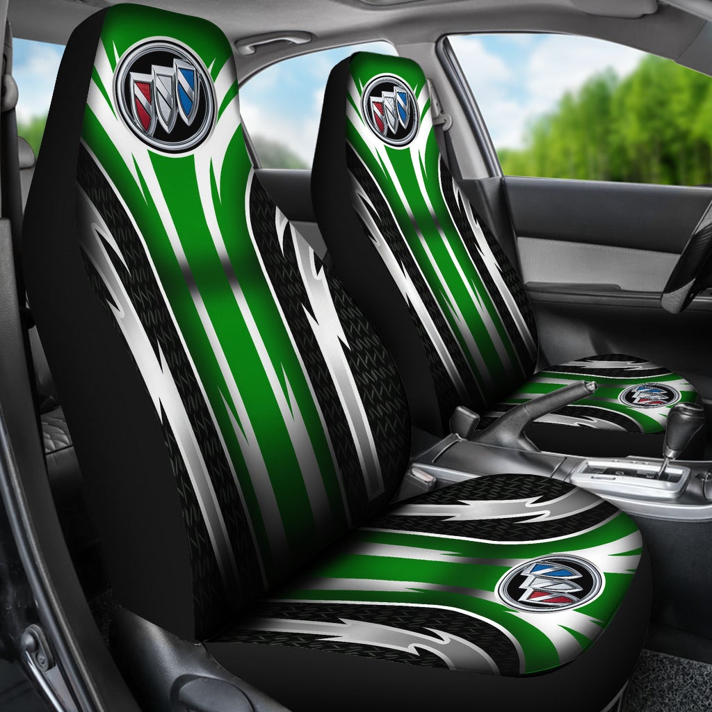 2 Front Buick Seat Covers Green - Famjoys 2 Front Buick Seat Covers Green - Famjoys