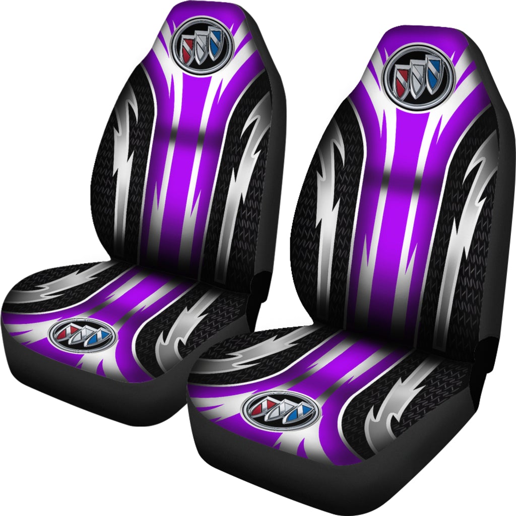 2 Front Buick Seat Covers Purple - Famjoys 2 Front Buick Seat Covers Purple - Famjoys