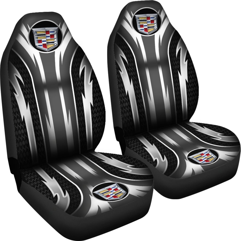 2 Front Cadillac Seat Covers Grey - Famjoys 2 Front Cadillac Seat Covers Grey - Famjoys