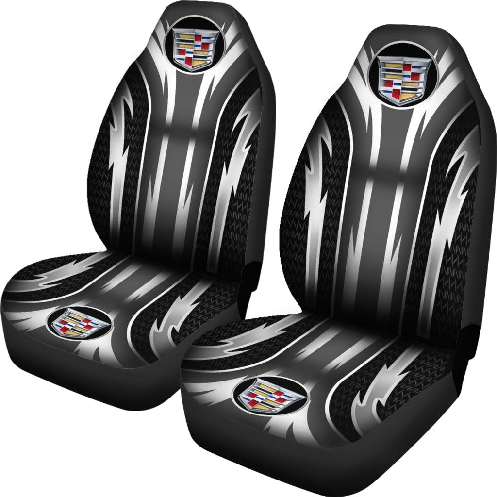 2 Front Cadillac Seat Covers Grey - Famjoys 2 Front Cadillac Seat Covers Grey - Famjoys