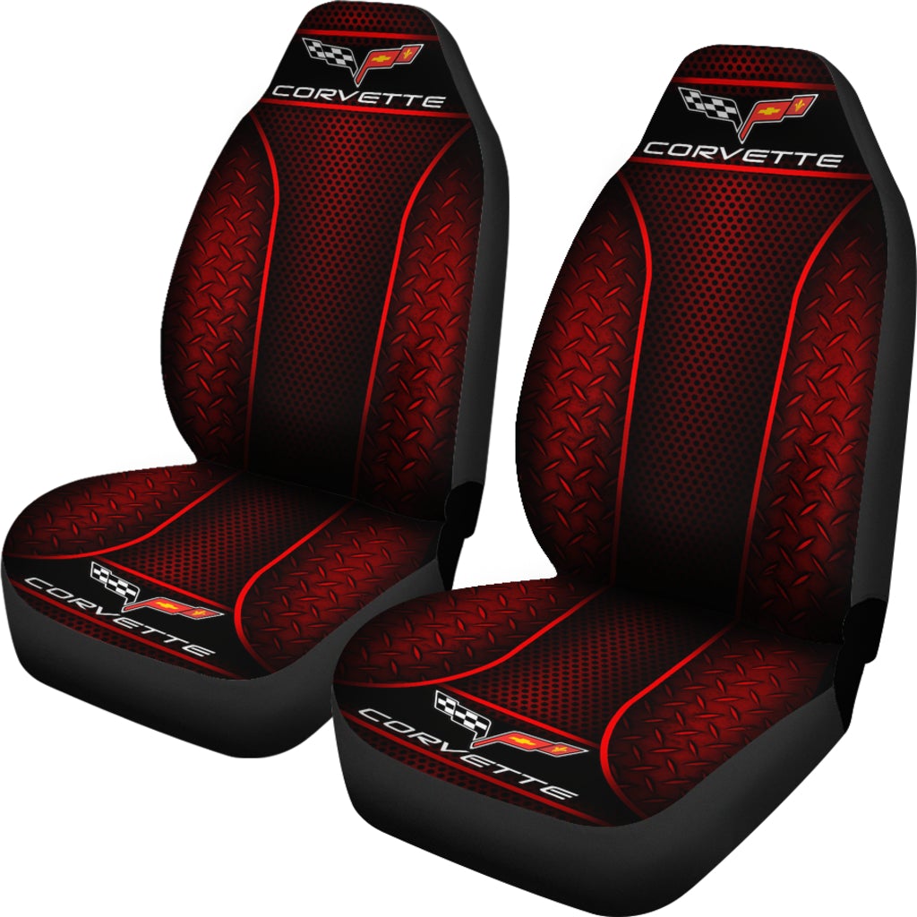 2 Front Corvette C6 Seat Covers - Famjoys 2 Front Corvette C6 Seat Covers - Famjoys