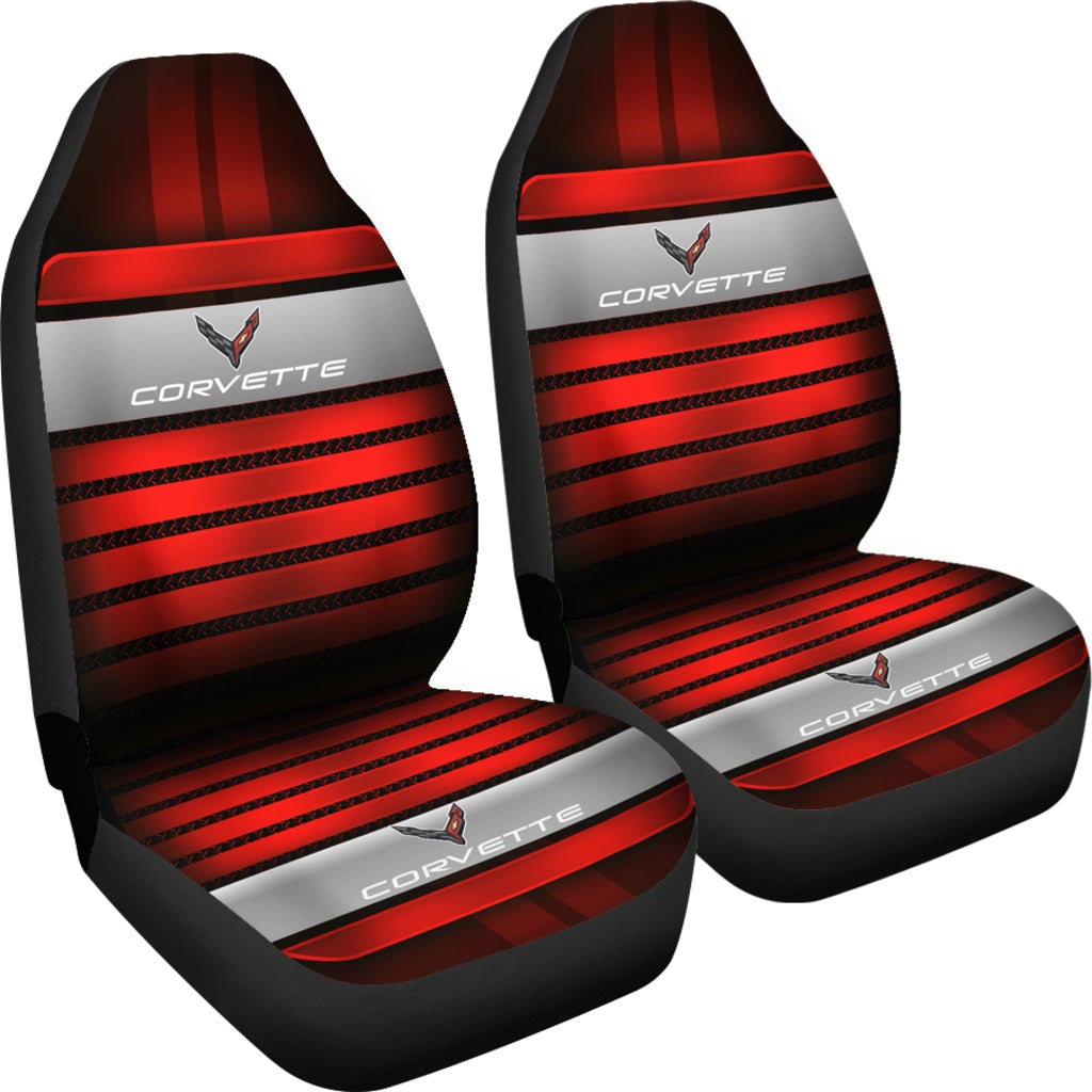 2 Front Corvette C8 Seat Covers - Famjoys 2 Front Corvette C8 Seat Covers - Famjoys