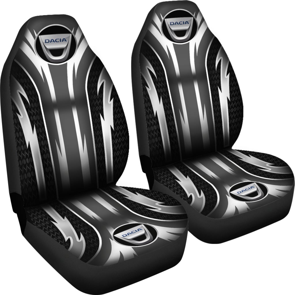2 Front Dacia Seat Covers Grey - Famjoys 2 Front Dacia Seat Covers Grey - Famjoys