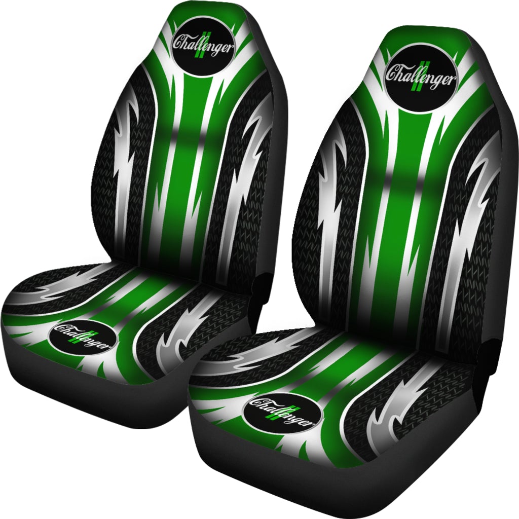 2 Front Dodge Challenger Seat Covers Green - Famjoys 2 Front Dodge Challenger Seat Covers Green - Famjoys