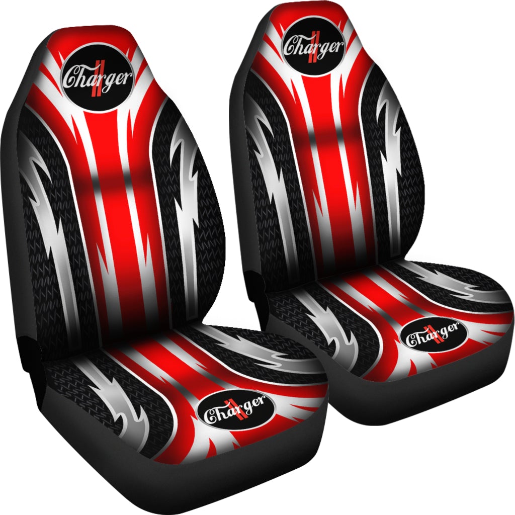 2 Front Dodge Charger Seat Covers Red - Famjoys 2 Front Dodge Charger Seat Covers Red - Famjoys