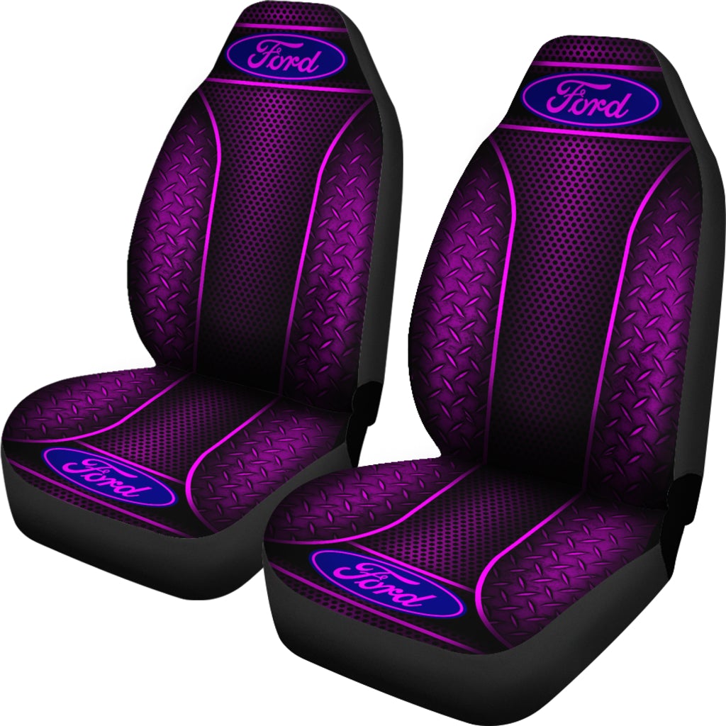 2 Front Ford Seat Covers Pink - Famjoys 2 Front Ford Seat Covers Pink - Famjoys