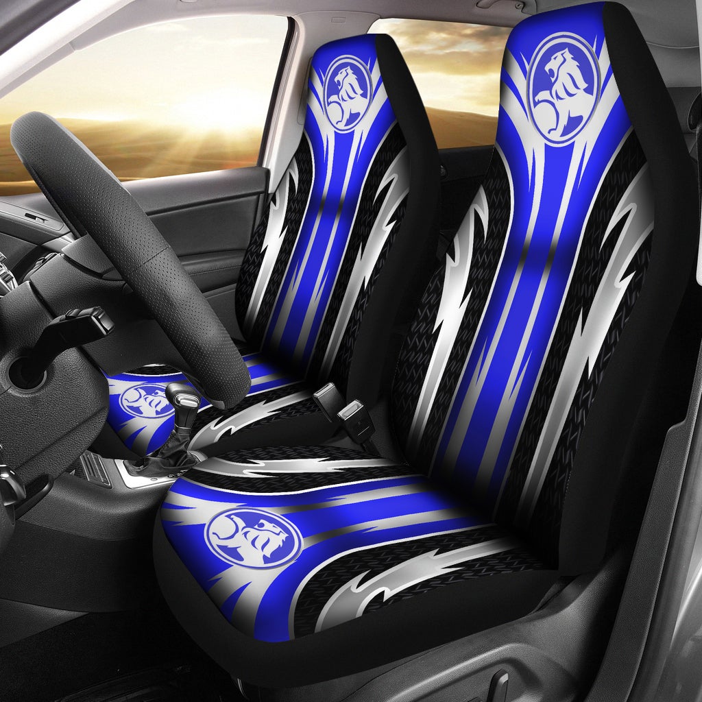 2 Front Holden Seat Covers Blue - Famjoys 2 Front Holden Seat Covers Blue - Famjoys