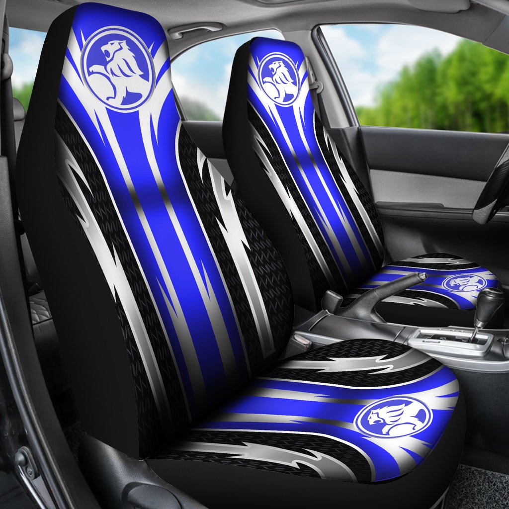 2 Front Holden Seat Covers Blue - Famjoys 2 Front Holden Seat Covers Blue - Famjoys