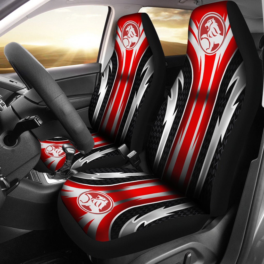 2 Front Holden Seat Covers Red - Famjoys 2 Front Holden Seat Covers Red - Famjoys