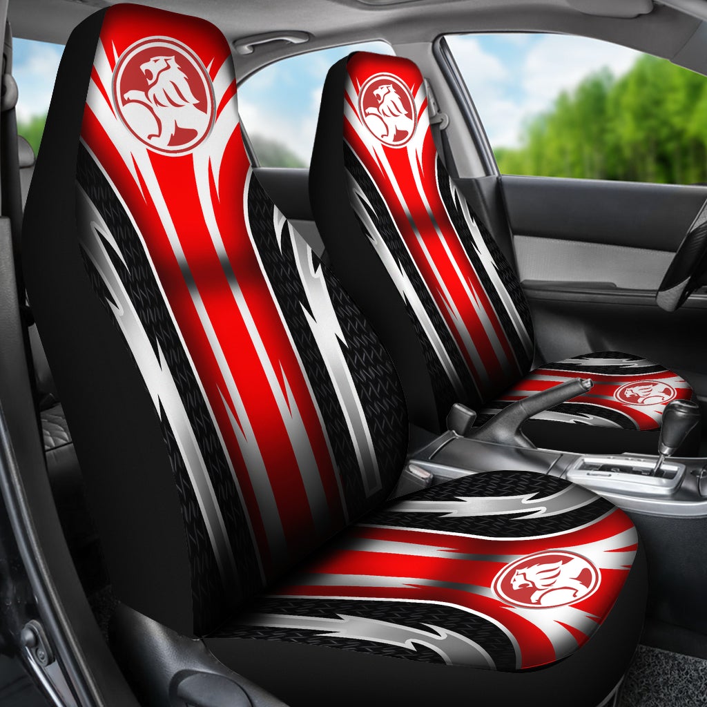 2 Front Holden Seat Covers Red - Famjoys 2 Front Holden Seat Covers Red - Famjoys