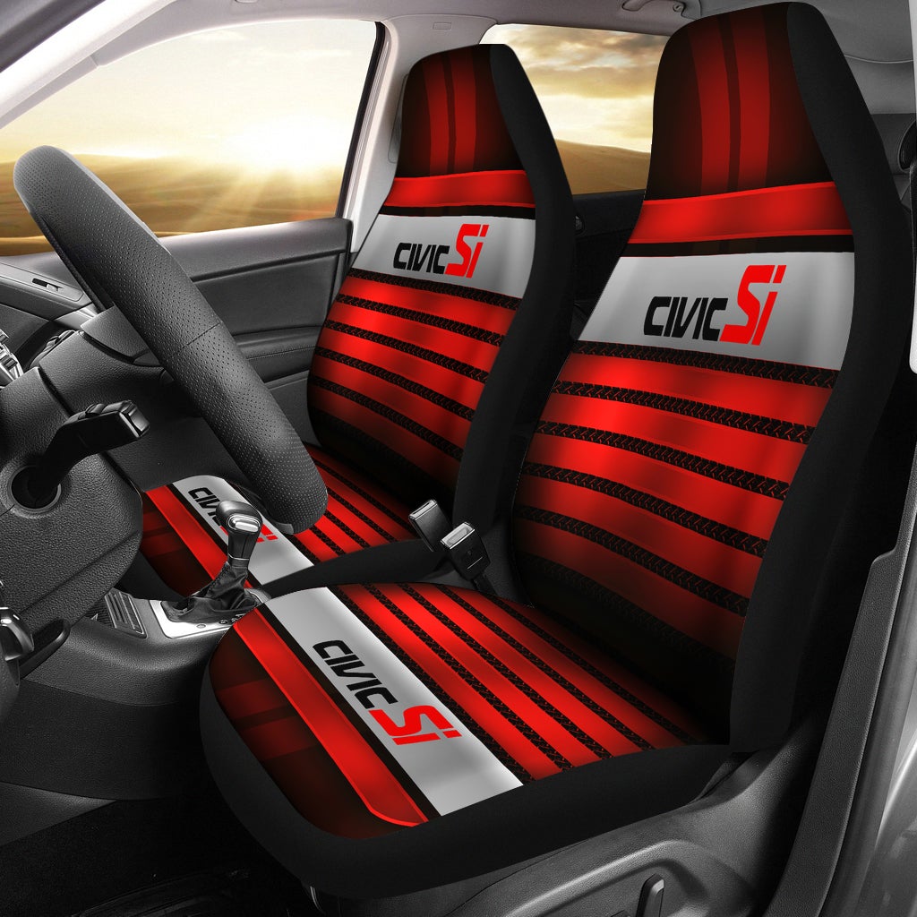 2 Front Honda Civic Si Seat Covers - Famjoys 2 Front Honda Civic Si Seat Covers - Famjoys