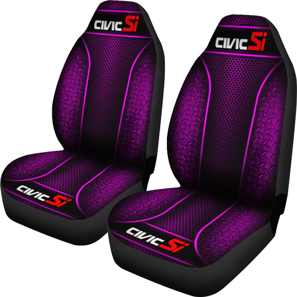 2 Front Honda Civic Si Seat Covers Pink - Famjoys 2 Front Honda Civic Si Seat Covers Pink - Famjoys