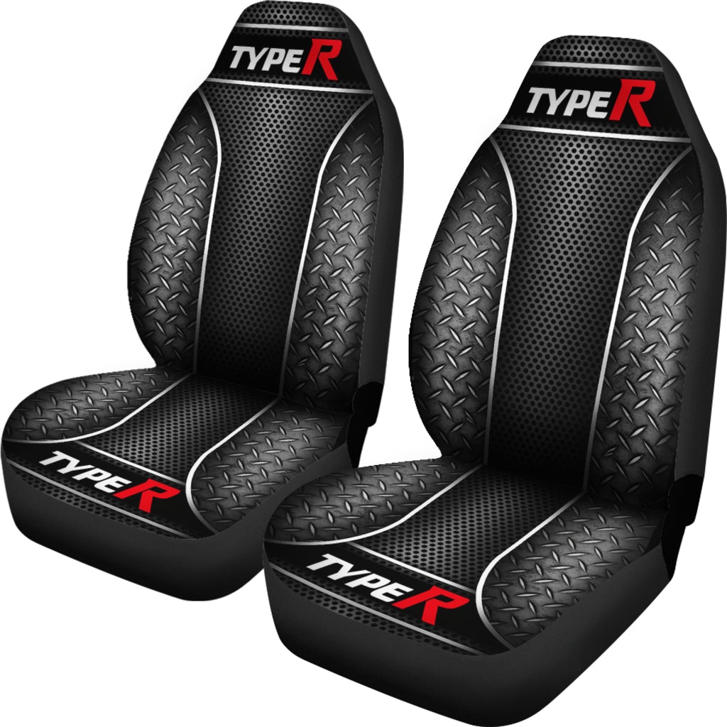 2 Front Honda Type R Seat Covers - Famjoys 2 Front Honda Type R Seat Covers - Famjoys