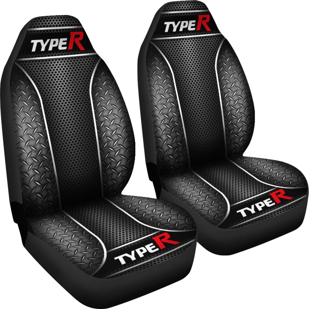 2 Front Honda Type R Seat Covers - Famjoys 2 Front Honda Type R Seat Covers - Famjoys