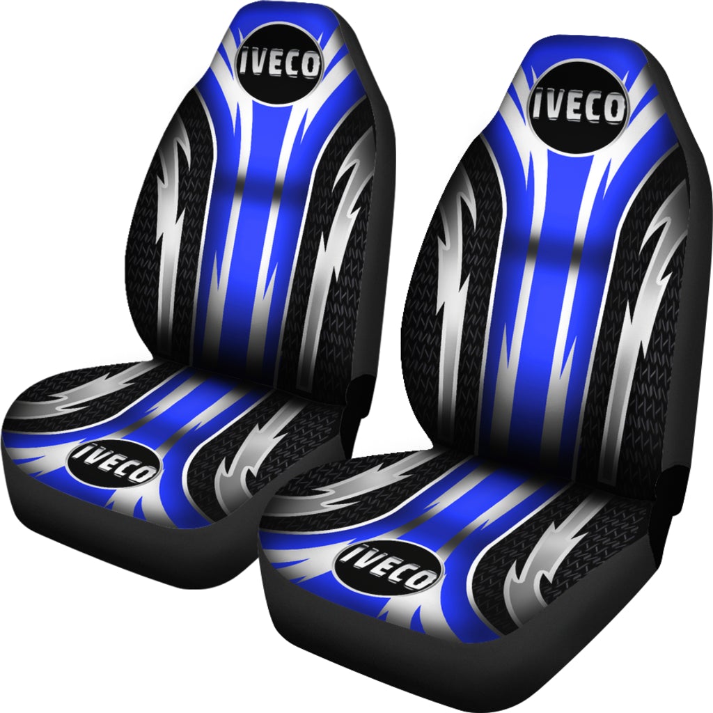 2 Front Iveco Seat Covers Blue - Famjoys 2 Front Iveco Seat Covers Blue - Famjoys