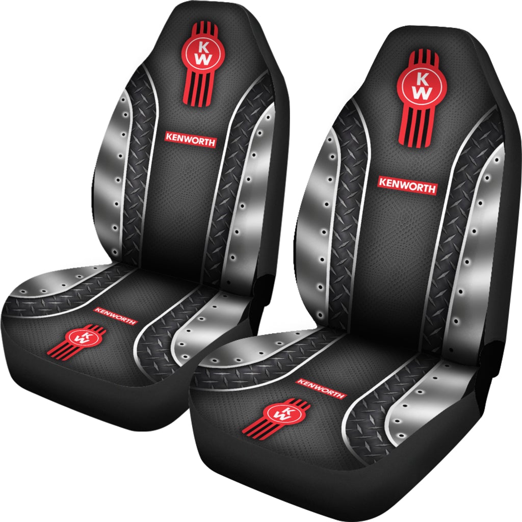 2 Front Kenworth Seat Covers - Famjoys 2 Front Kenworth Seat Covers - Famjoys