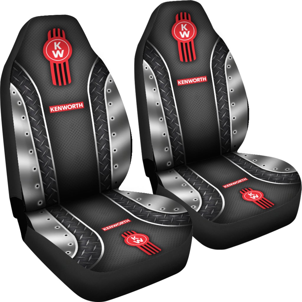 2 Front Kenworth Seat Covers - Famjoys 2 Front Kenworth Seat Covers - Famjoys