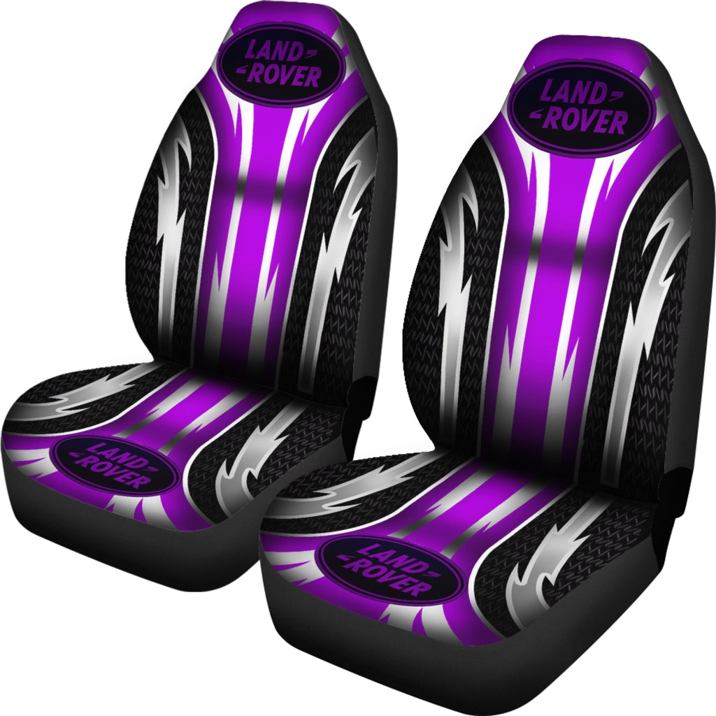 2 Front Land Rover Seat Covers Purple - Famjoys 2 Front Land Rover Seat Covers Purple - Famjoys