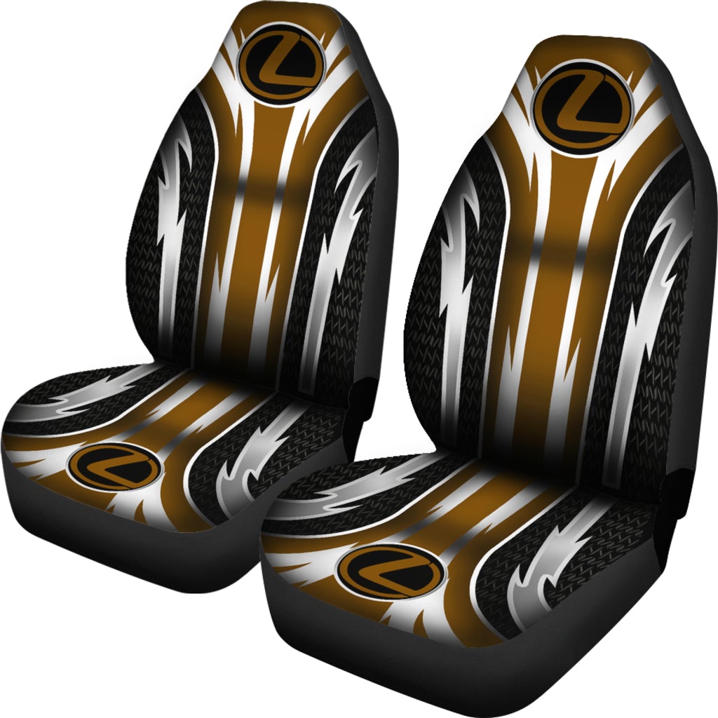 2 Front Lexus Seat Covers Brown - Famjoys 2 Front Lexus Seat Covers Brown - Famjoys