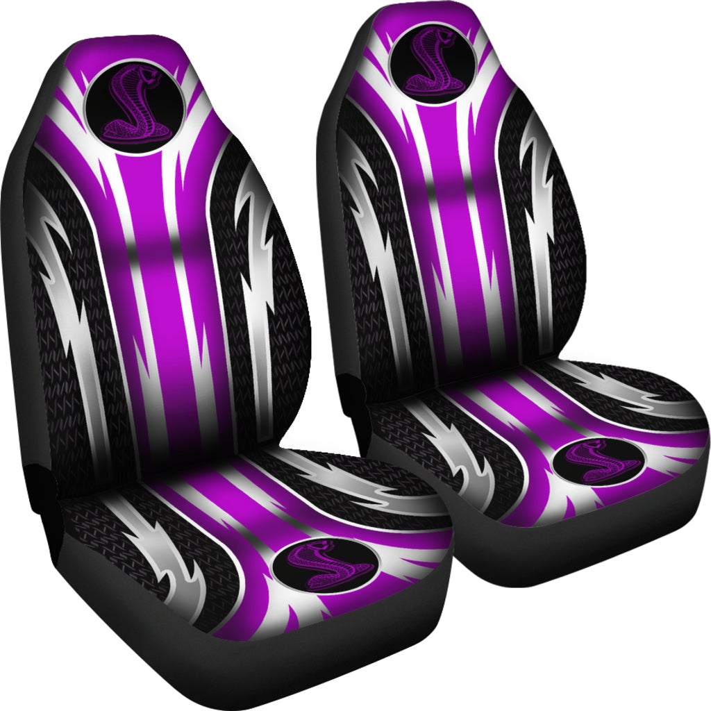 2 Front Mustang Cobra Seat Covers Pink - Famjoys 2 Front Mustang Cobra Seat Covers Pink - Famjoys