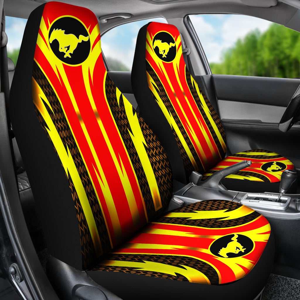 2 Front Mustang Seat Covers - Famjoys 2 Front Mustang Seat Covers - Famjoys