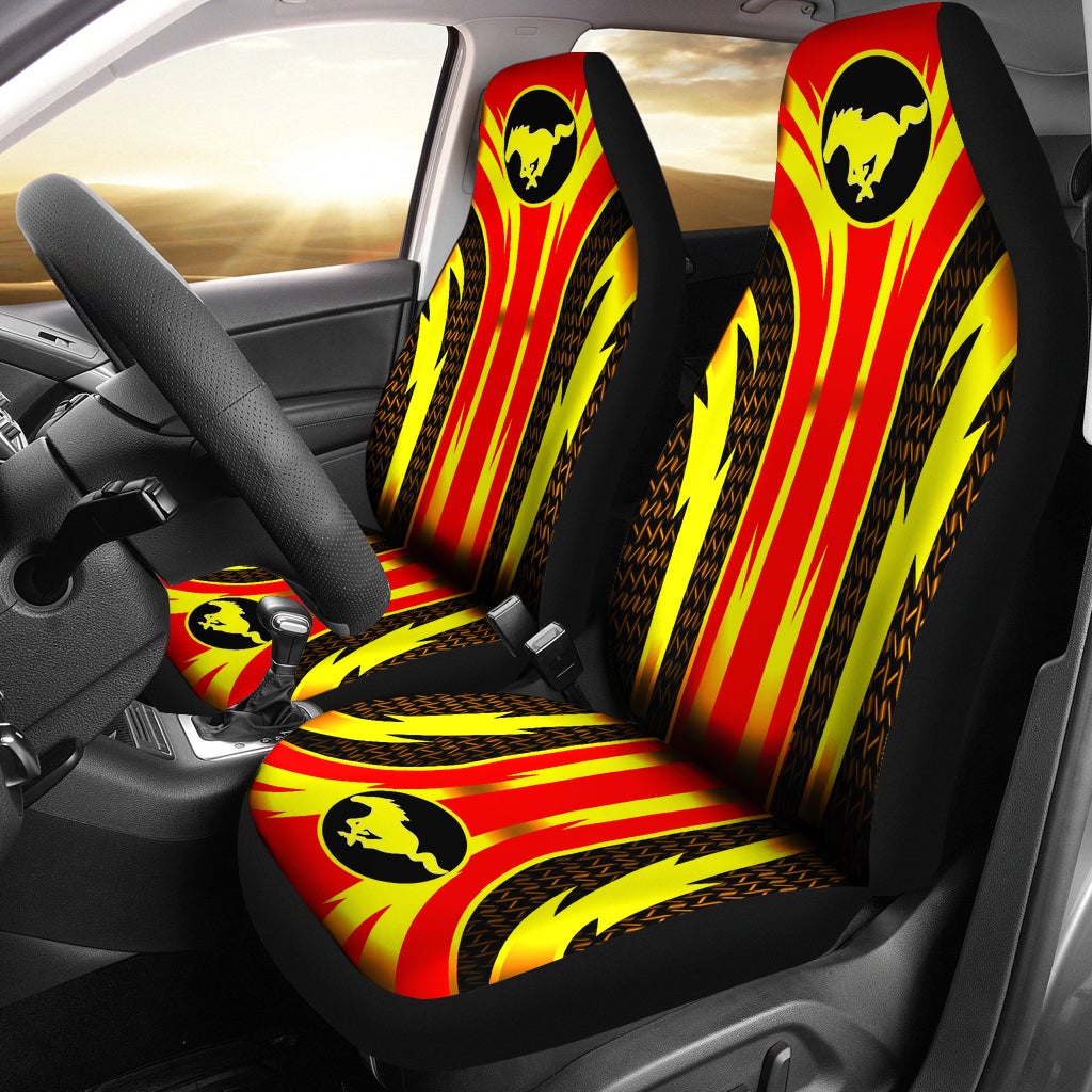 2 Front Mustang Seat Covers - Famjoys 2 Front Mustang Seat Covers - Famjoys