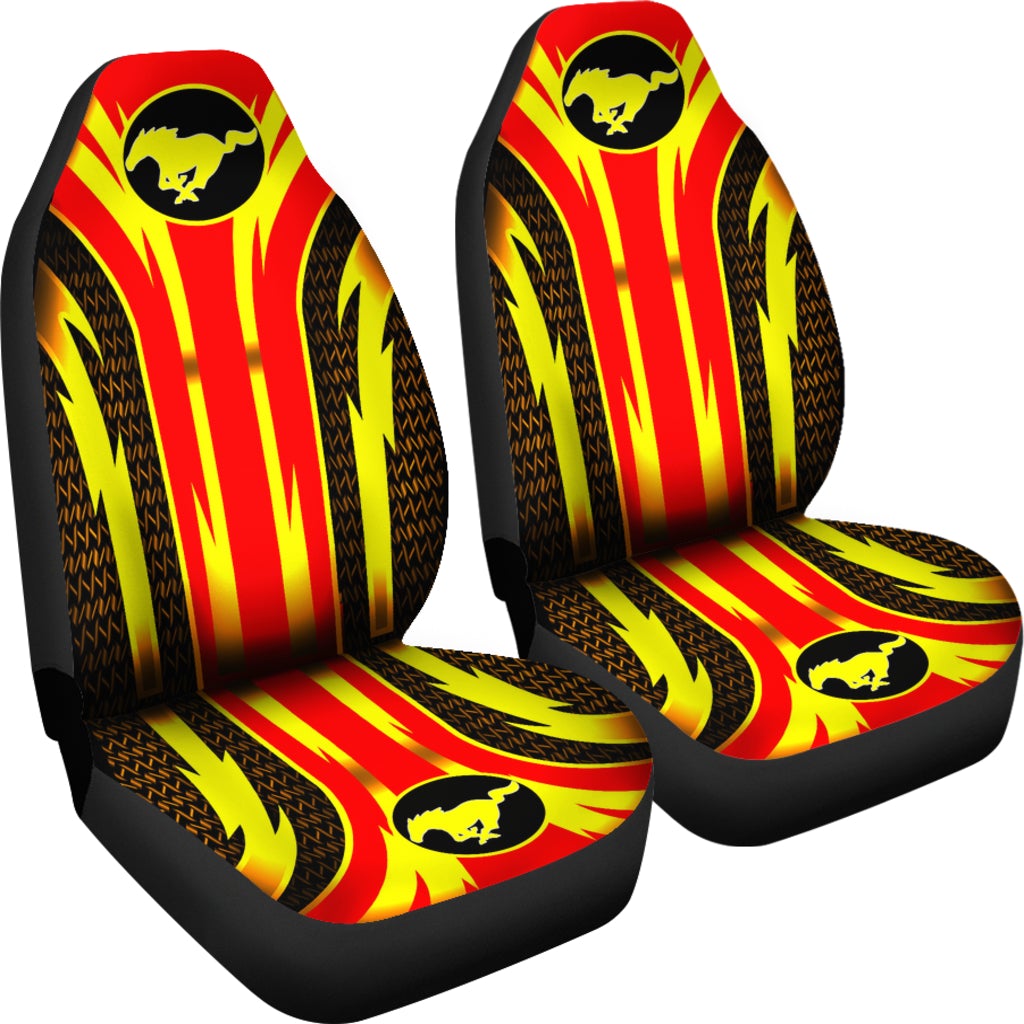 2 Front Mustang Seat Covers - Famjoys 2 Front Mustang Seat Covers - Famjoys