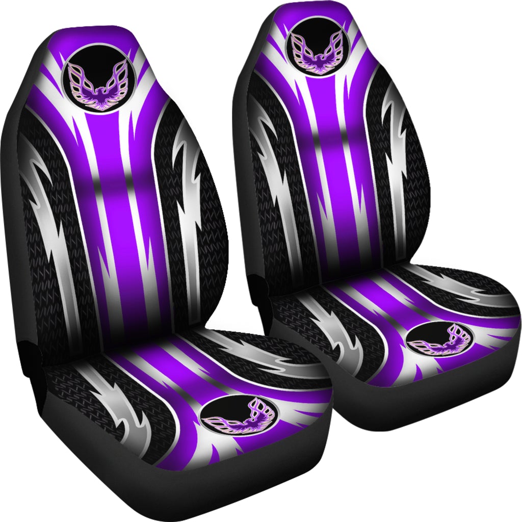 2 Front Pontiac Firebird Seat Covers Purple - Famjoys 2 Front Pontiac Firebird Seat Covers Purple - Famjoys
