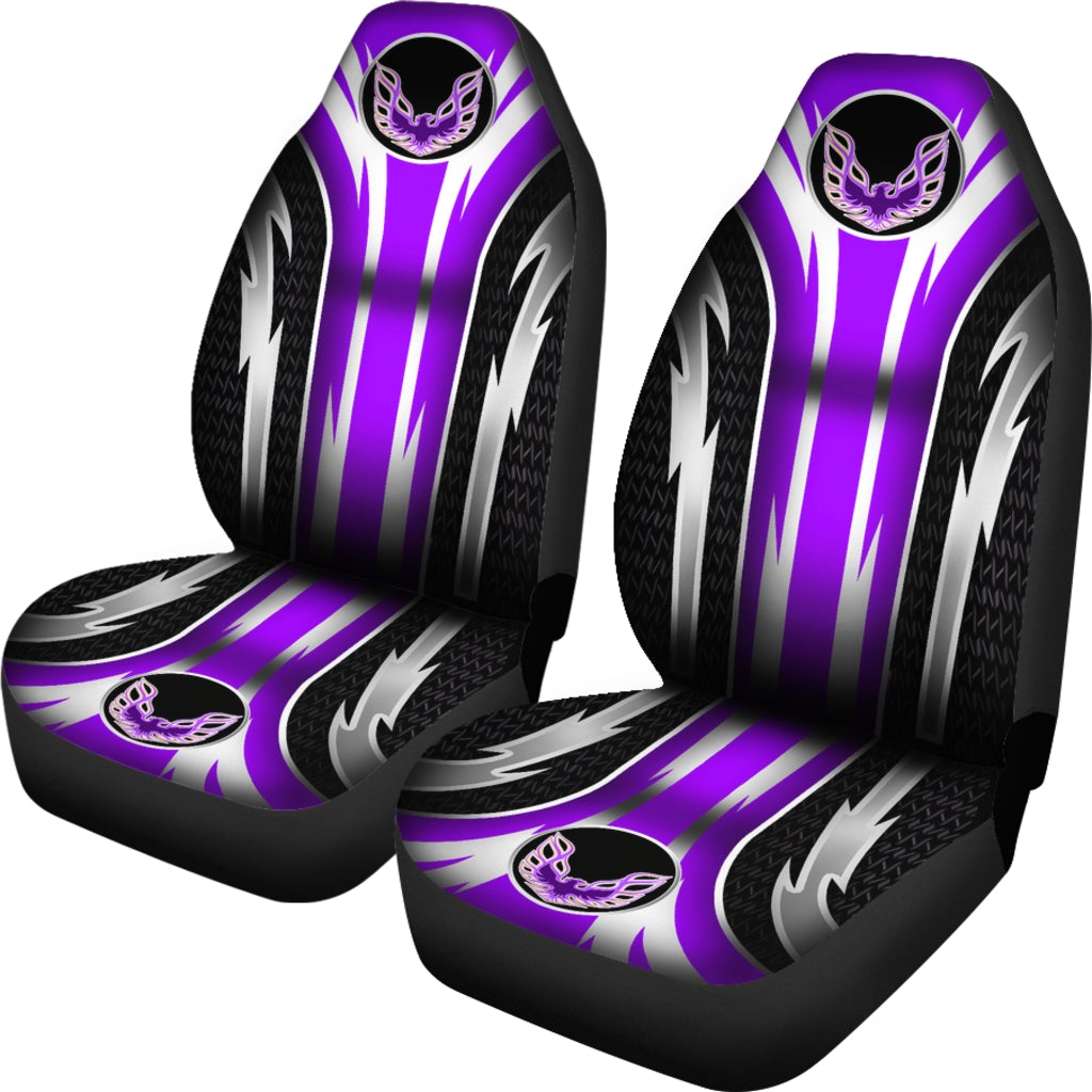2 Front Pontiac Firebird Seat Covers Purple - Famjoys 2 Front Pontiac Firebird Seat Covers Purple - Famjoys