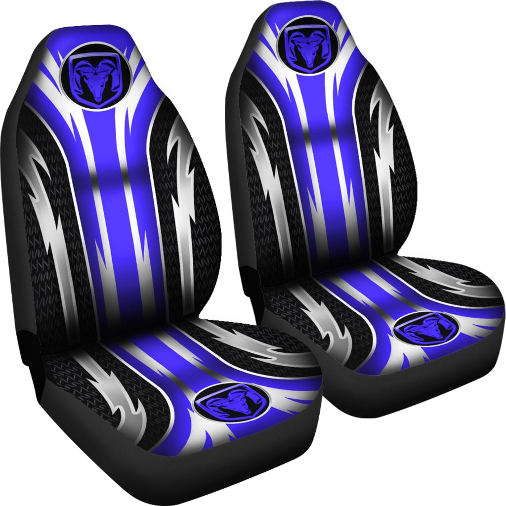 2 Front RAM Seat Covers Blue - Famjoys 2 Front RAM Seat Covers Blue - Famjoys