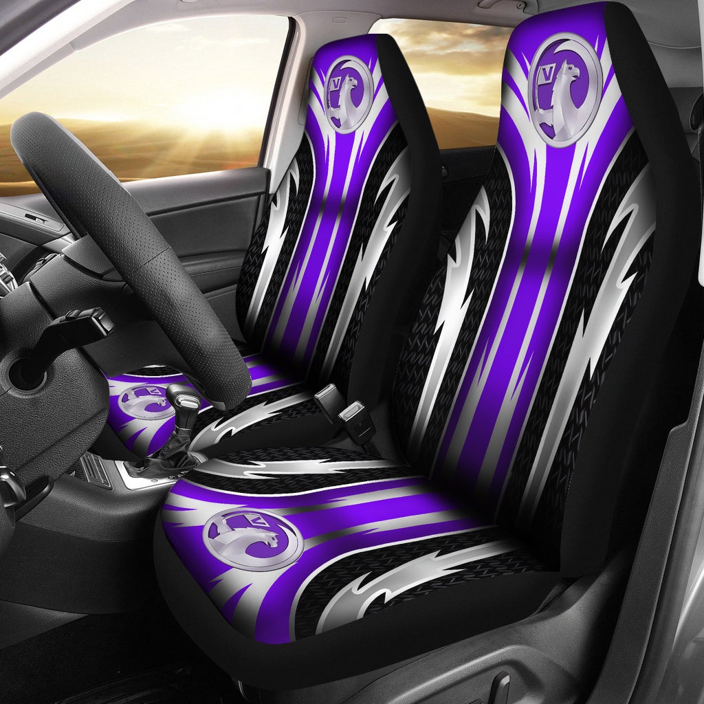 2 Front Vauxhall Seat Covers Purple - Famjoys 2 Front Vauxhall Seat Covers Purple - Famjoys