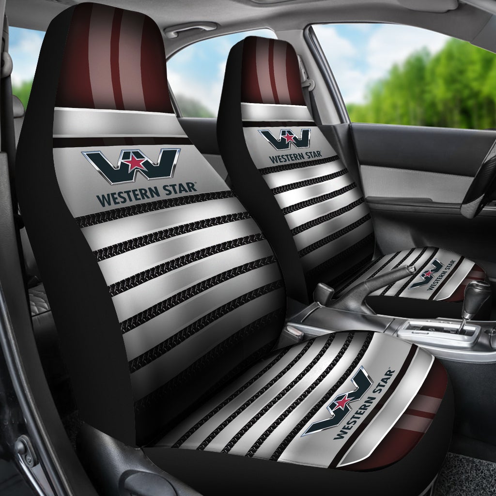 2 Front Western Star Seat Covers - Famjoys 2 Front Western Star Seat Covers - Famjoys