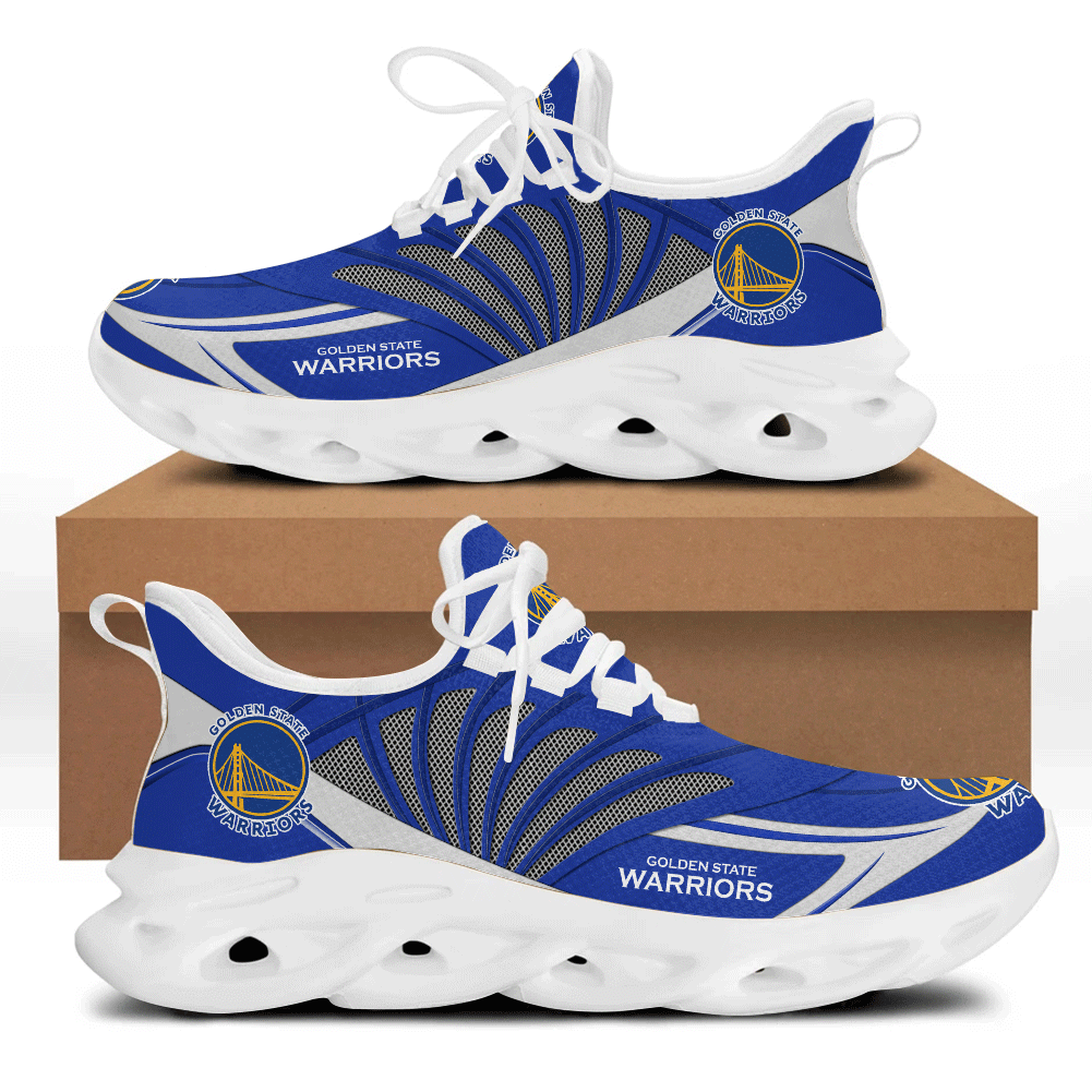 2022 Golden State Warriors Running Shoes Ver 2 - Famjoys 2022 Golden State Warriors Running Shoes Ver 2 - Famjoys