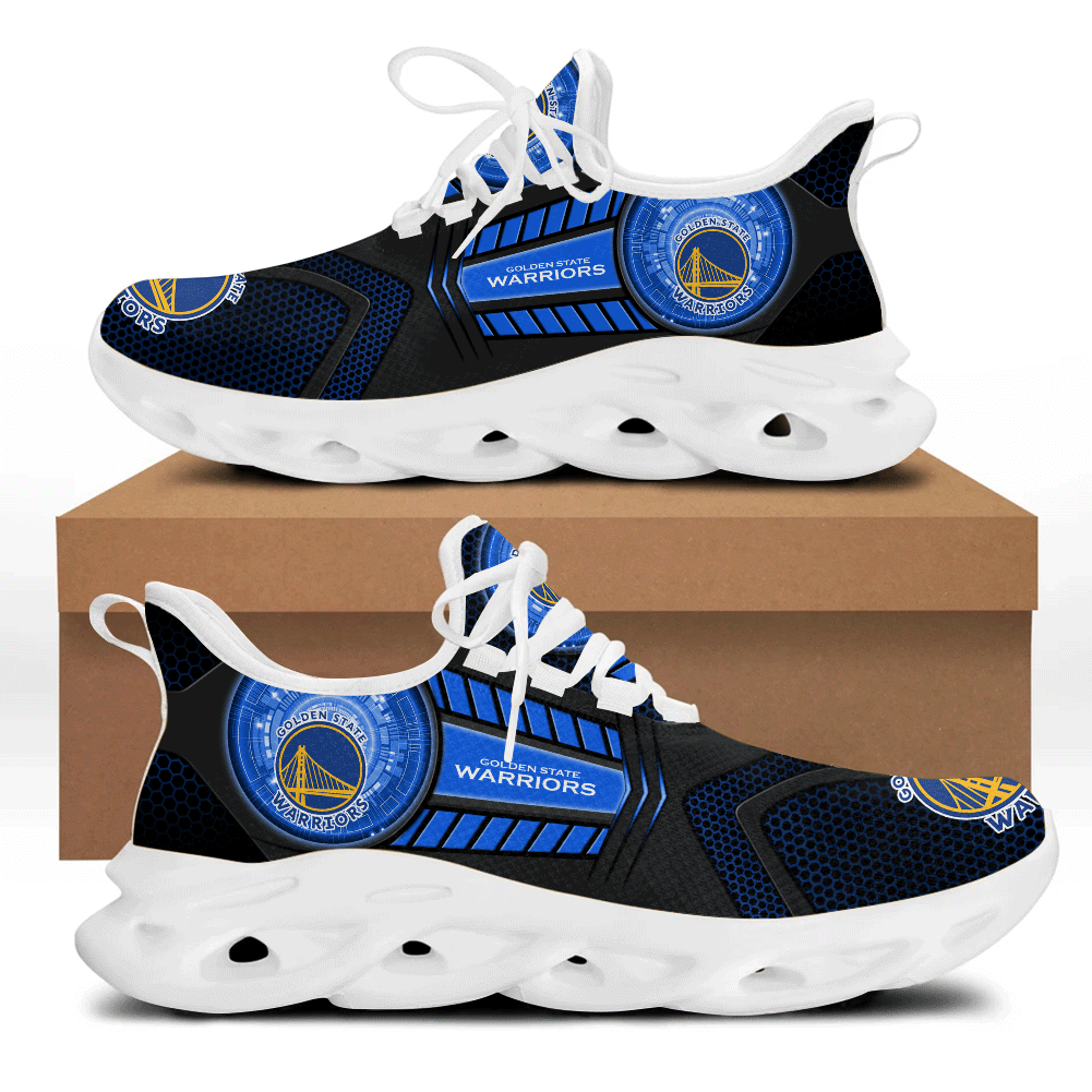 2022 Golden State Warriors Running Shoes Ver 4 - Famjoys 2022 Golden State Warriors Running Shoes Ver 4 - Famjoys
