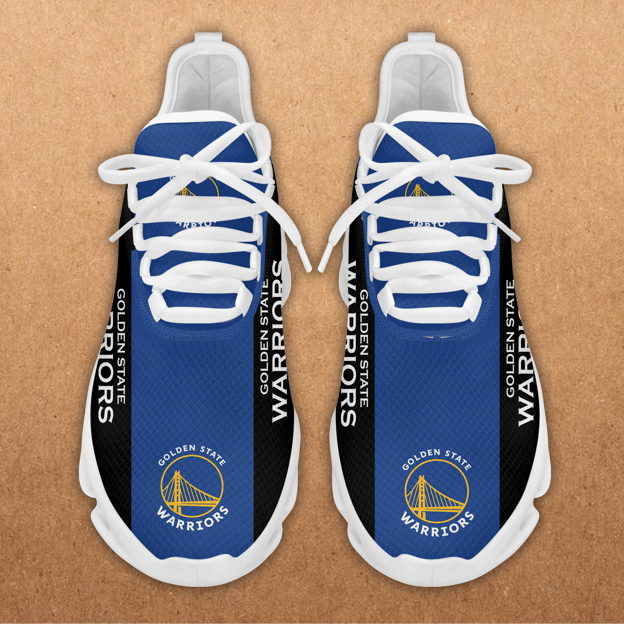 2022 Golden State Warriors Running Shoes Ver 6 - Famjoys 2022 Golden State Warriors Running Shoes Ver 6 - Famjoys