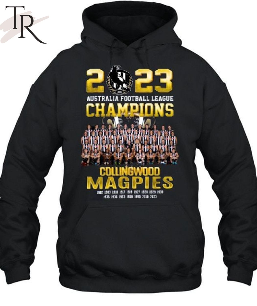 2023 Collingwood Magpies AFL Grand Final Championship Unisex T-Shirt - Famjoys 2023 Collingwood Magpies AFL Grand Final Championship Unisex T-Shirt - Famjoys