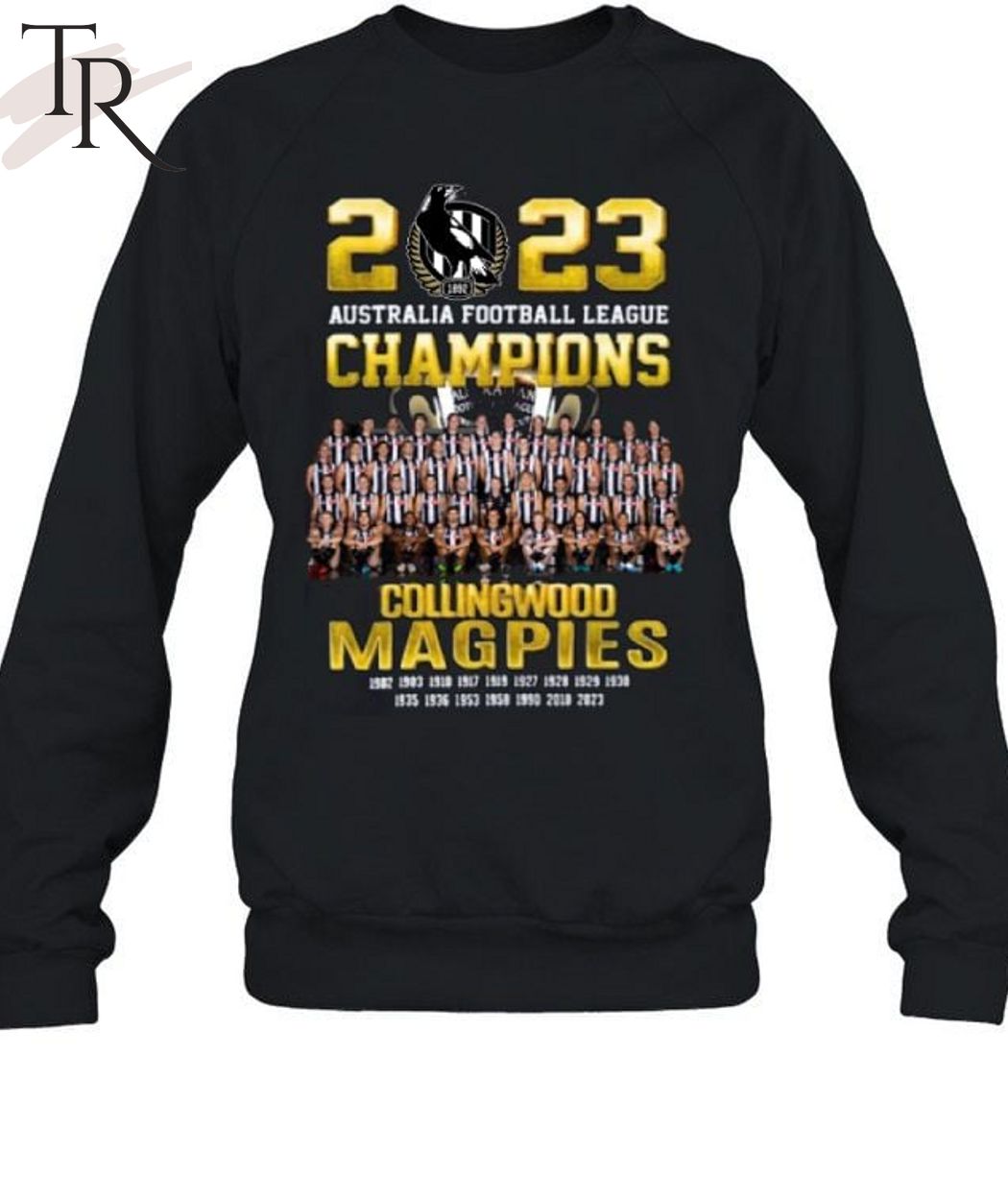 2023 Collingwood Magpies AFL Grand Final Championship Unisex T-Shirt - Famjoys 2023 Collingwood Magpies AFL Grand Final Championship Unisex T-Shirt - Famjoys