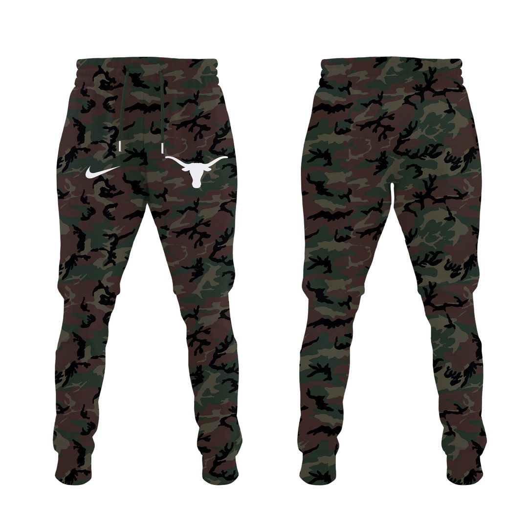 2024 Military Appreciation TEXAS LONGHORNS Hoodie - Famjoys 2024 Military Appreciation TEXAS LONGHORNS Hoodie - Famjoys
