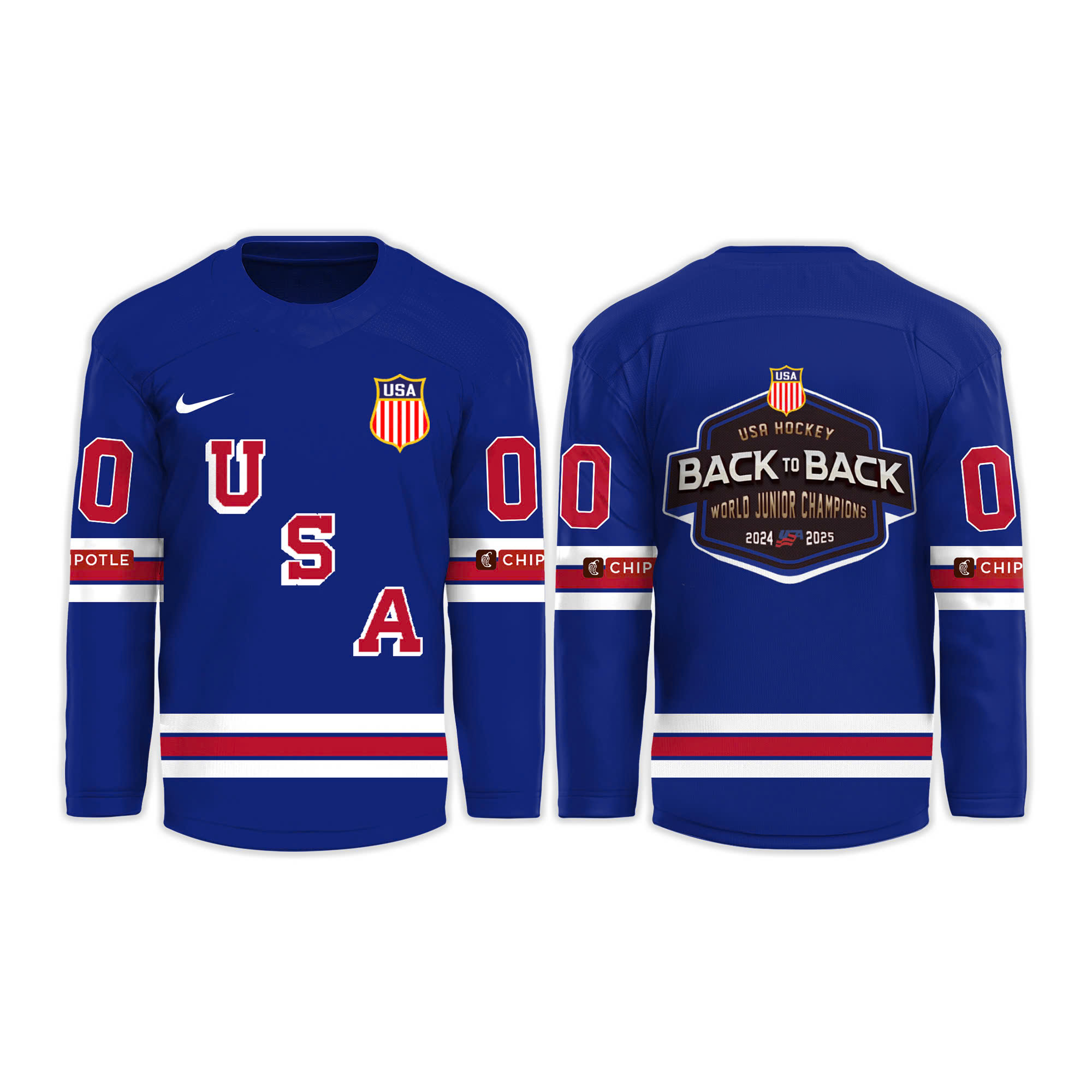2024/2025 Back to Back World Junior Ice Hockey Champions USA - Famjoys 2024/2025 Back to Back World Junior Ice Hockey Champions USA - Famjoys